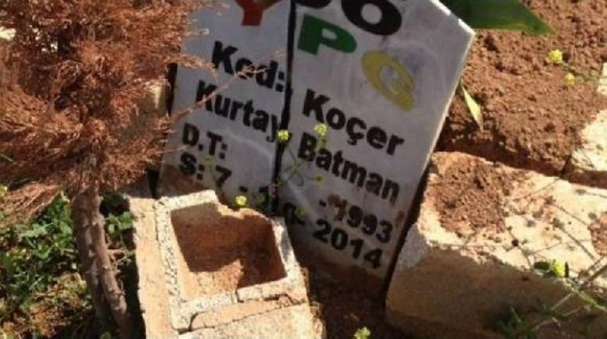 Suru&ccedil;&rsquo;Ta Mezarlıktaki &Ouml;rg&uuml;tsel Simgeler Silindi