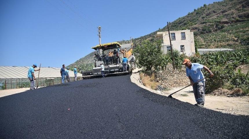 Alanya Belediyesi&rsquo;nden Yaylalarda Asfalt Seferberliği