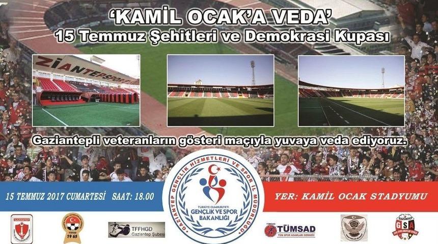 Kamil Ocak Stadyumu&rsquo;na Veda Kupası D&uuml;zenleniyor