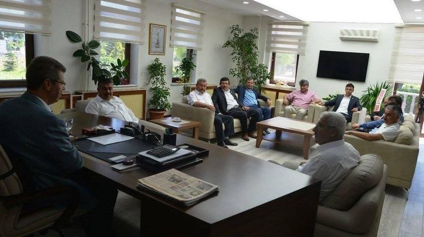 Ziraat Odaları İl Koordinasyon Kurulu Şeker Fabrikasını Ziyaret Etti