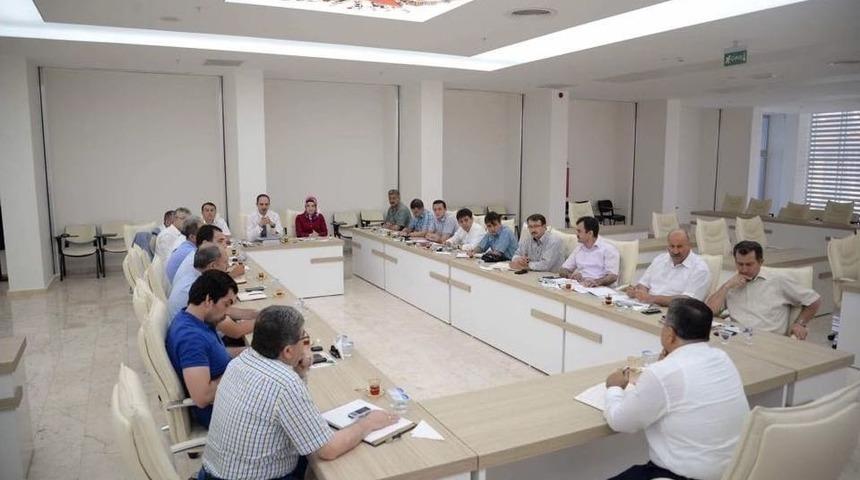 Bilecik Belediye Başkanı Yağcı, Haftalık İstişare Toplantısı Ger&ccedil;ekleştirdi