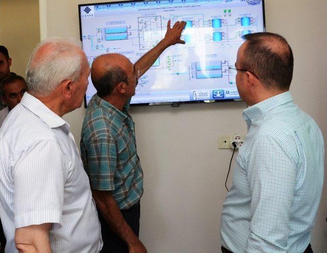 Ak Partili Turan, Lapseki Su Arıtma Tesisini Gezdi 1