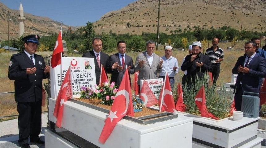 Vali Kaldırım, Şehit Fethi Sekin’in Mezarını Ziyaret Etti