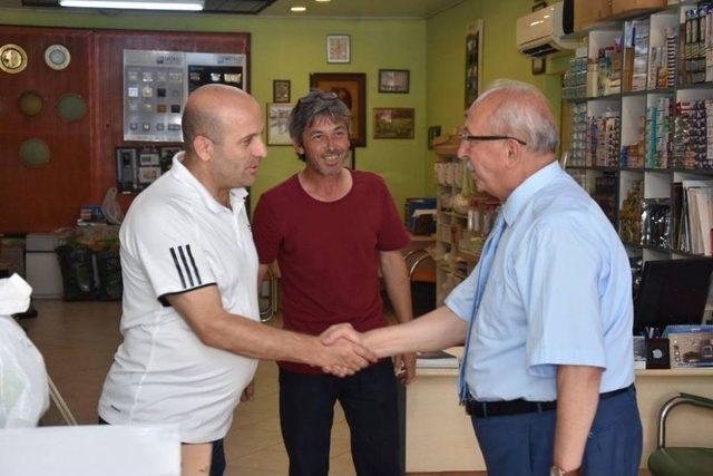 Başkan Albayrak S&uuml;leymanpaşa&rsquo;da Esnaf Ve Vatandaşlarla Bir Araya Geldi 2