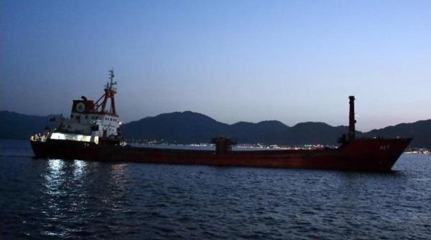 Yunanlıların Saldırdığı Kuru Y&uuml;k Gemisi Marmaris'te
