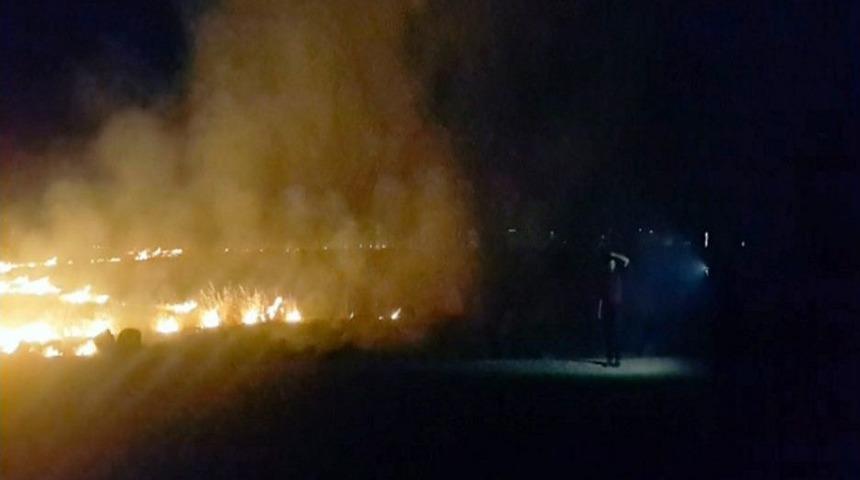 Yangında İtfaiyeyi Aramak Yerine &Ouml;z&ccedil;ekim Yaptılar