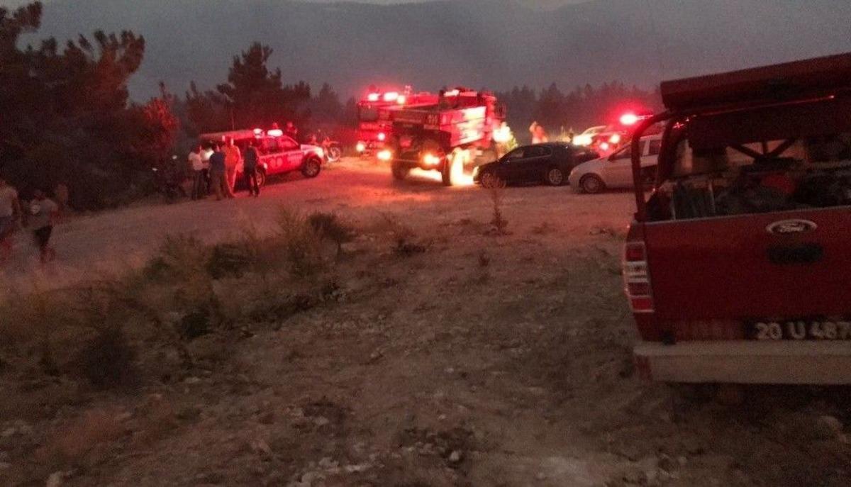 Denizli&rsquo;deki Yangın