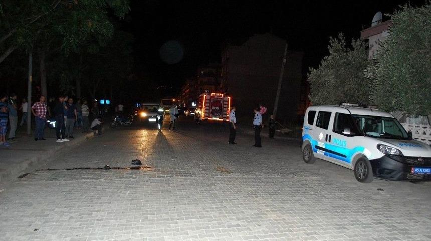 Manisa&rsquo;da Motosiklet Kazası Can Aldı