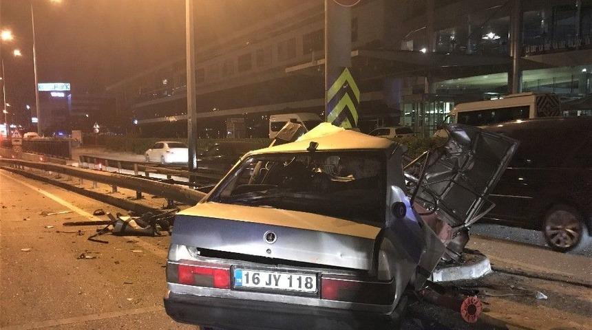 Bursa&rsquo;da Trafik Kazası; 1 &Ouml;l&uuml;