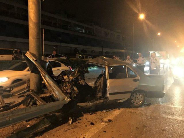 Bursa&rsquo;da Trafik Kazası; 1 &Ouml;l&uuml; 1