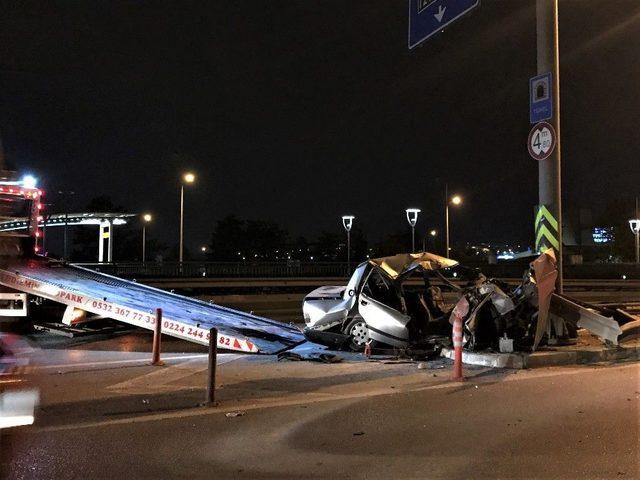 Bursa&rsquo;da Trafik Kazası; 1 &Ouml;l&uuml; 3