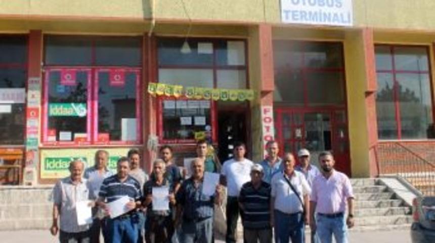 Polatlı Terminalinin Yıkım Kararına Protesto