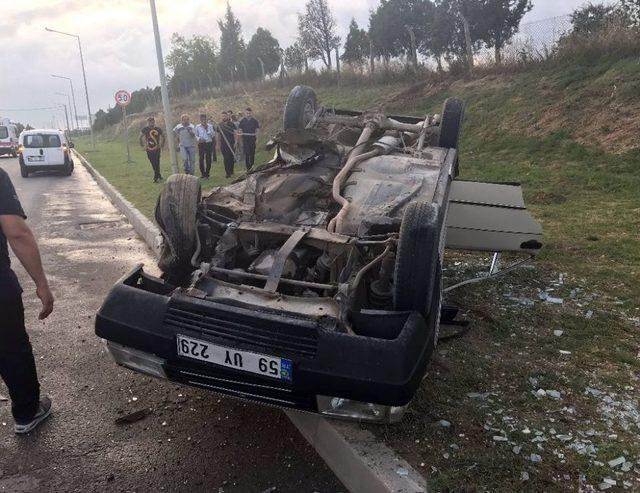 Takla Attıkları Aracı Kendileri Düzelttiler