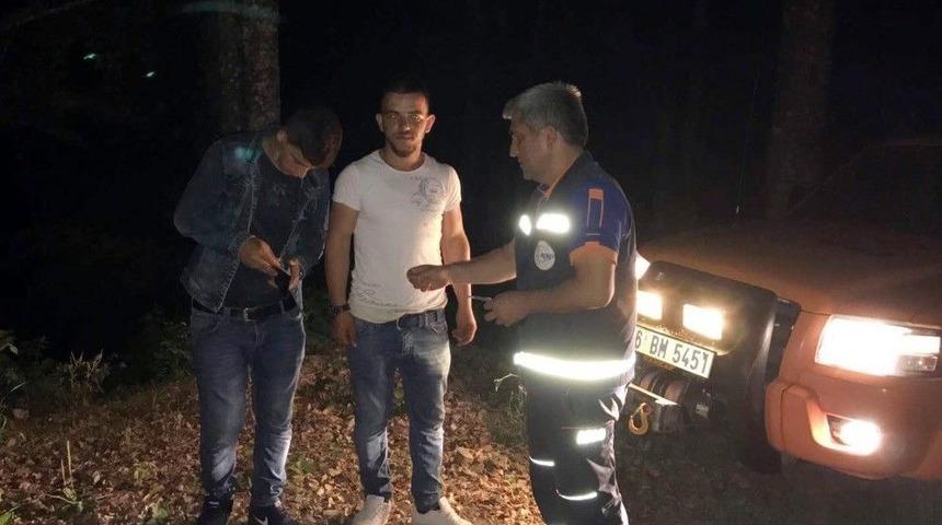 Y&ouml;nlerini Kaybettiler Jandarma Ve Afet Ve Acil Durum Y&ouml;netimi Başkanlığı (afad) Buldu