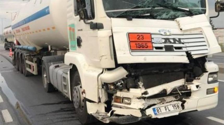 Bu Kazayı G&ouml;renler G&ouml;zlerine İnanamadı