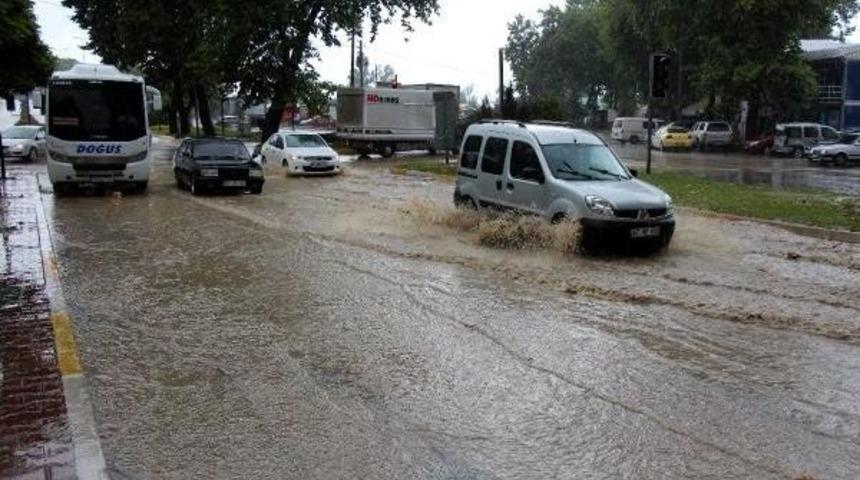 Zonguldak'ta Yağmur Etkili Oldu