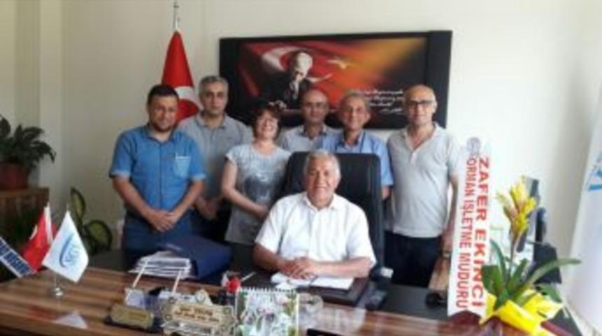 Muhasebeciler Sgk M&uuml;d&uuml;r&uuml;n&uuml; Ziyaret Etti