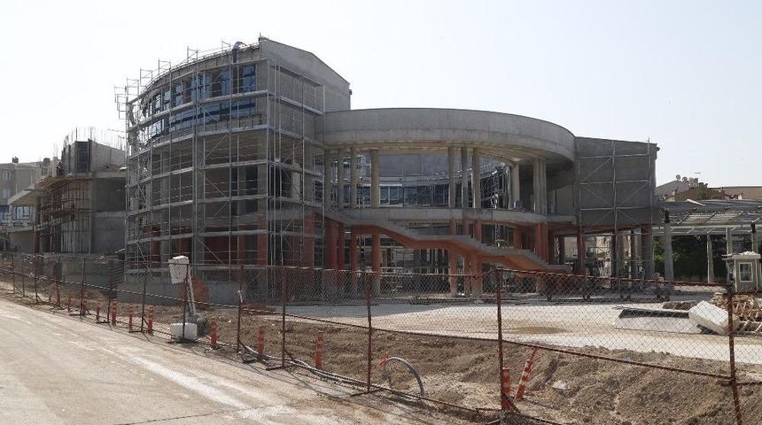 Gölbaşı’nda Zübeyde Hanım Sosyal Tesisleri İnşaatı Hızla Yükseliyor