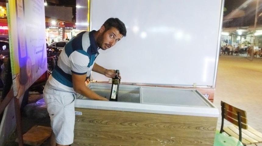 Burhaniye&rsquo;de Zeytinyağına Soğutuculu Koruma