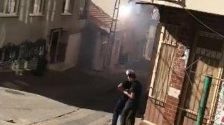 Elektrik Kabloları Şelale Gibi Yandı