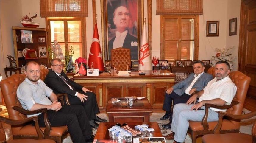 Ak Parti Heyetinden Başkan Yağcı’ya Ziyaret