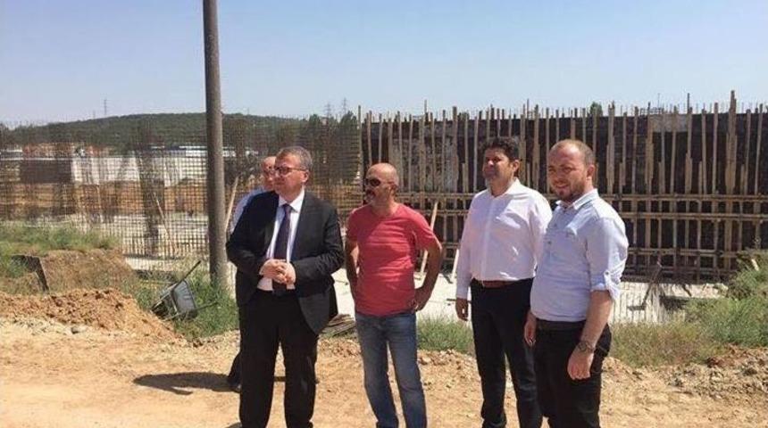 Milletvekili Eldemir Ve İl Başkanı Karabıyık Hastane İnşaatında İncelemelerde Bulundu