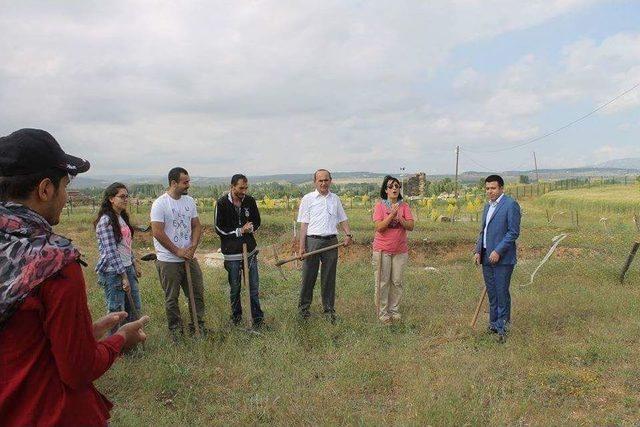 Çavdarhisar’da 2017 Kazı Çalışmalarına İlk Kazma Vuruldu