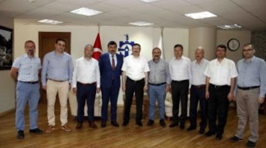 İştirakler Genel Müdürleri, Bayram’ı Ziyaret Etti