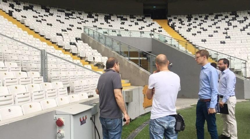 Uefa, Vodafone Park&rsquo;ta İncelemelerde Bulundu