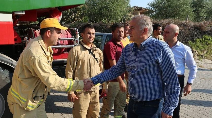 Başkan Zolan: &ldquo;yangının Yaralarını Saracağız&rdquo;