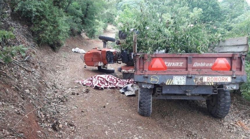 Kepsut&rsquo;ta Trakt&ouml;r Devrildi: 2 &Ouml;l&uuml;