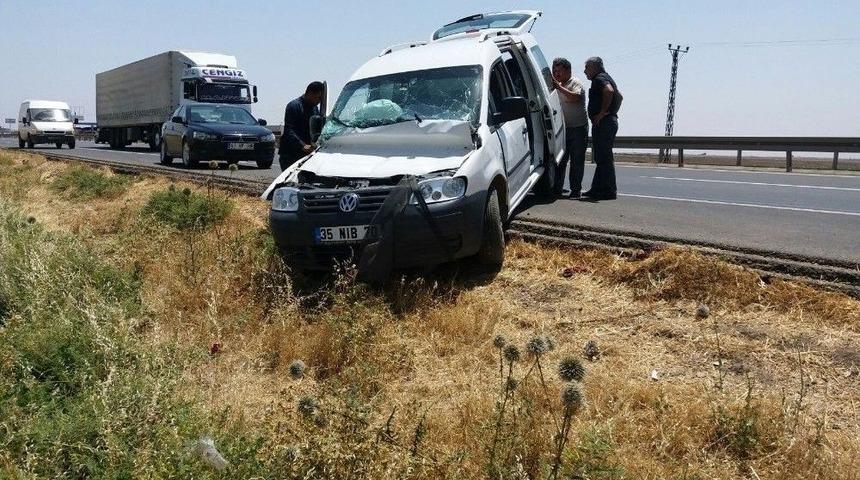 Bi&ccedil;erd&ouml;ver Ticari Araca &Ccedil;arptı