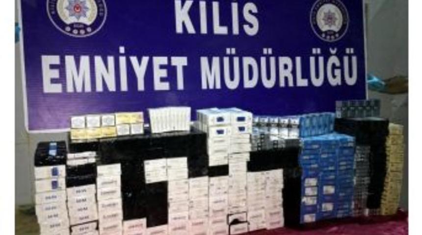 Kilis&rsquo;te Ka&ccedil;ak Sigara Operasyonu