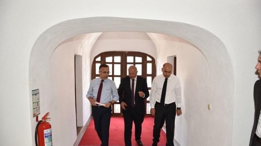 Vali &Ccedil;eber İl&ccedil;e Ziyaretlerine Eflani İle Başladı