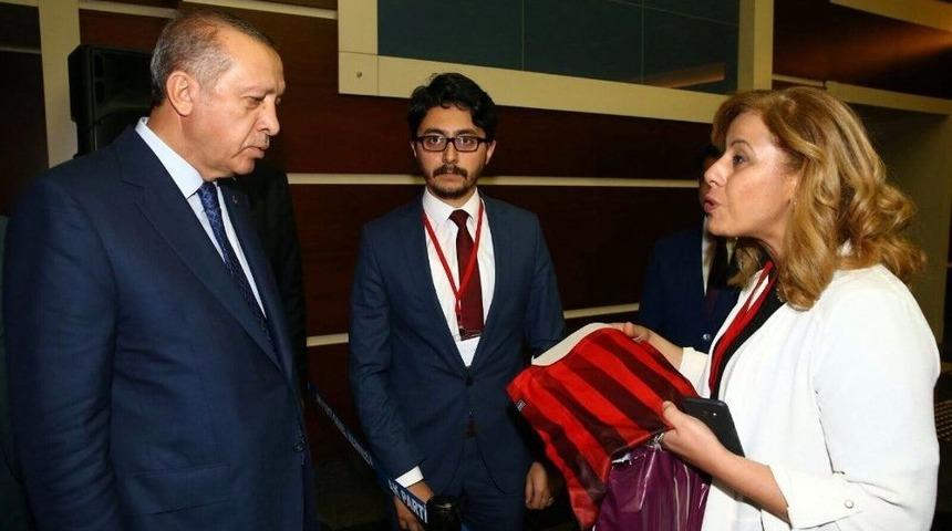 Cumhurbaşkanına Bartınspor Forması