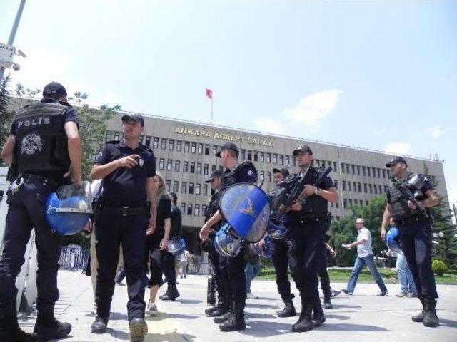 Figen Yüksekdağ, Ankara Adliyesi'nde