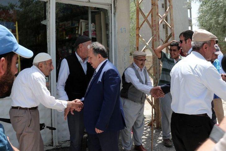 Mustafa Yalçın, Vaski Çalışmalarını İnceledi G1