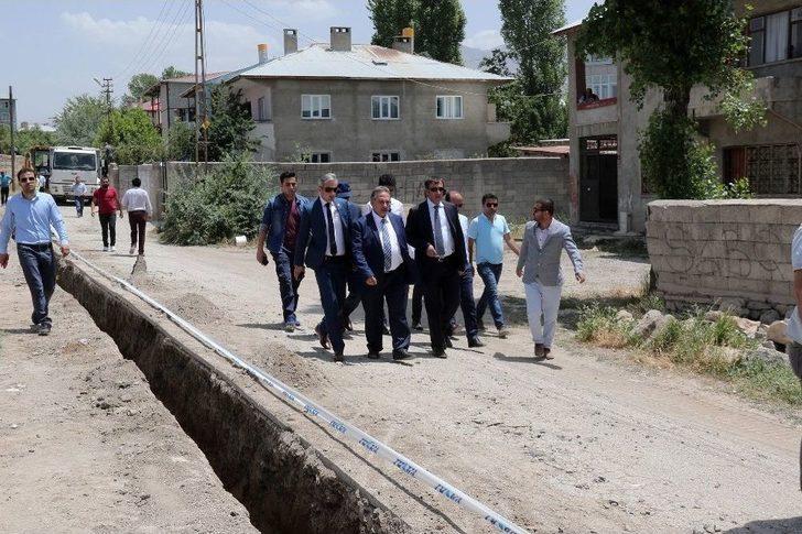 Mustafa Yalçın, Vaski Çalışmalarını İnceledi G2