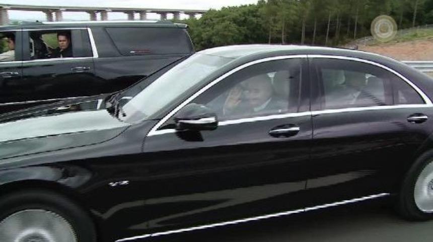 Başbakan Binali Yıldırım, Yavuz Sultan Selim K&ouml;pr&uuml;s&uuml;'nden Makam Aracını Kullanarak Ge&ccedil;ti