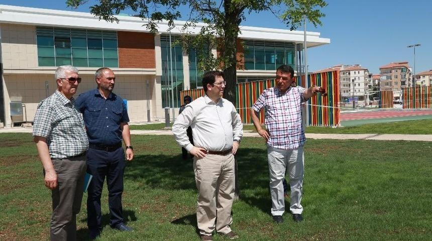 Başkan Yazgı, Tematik Park Alanında İncelemede Bulundu