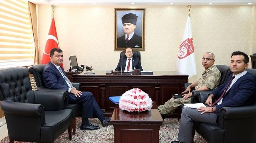 Vali Ali Hamza Pehlivan’a Hayırlı Olsun Ziyaretleri Devam Ediyor