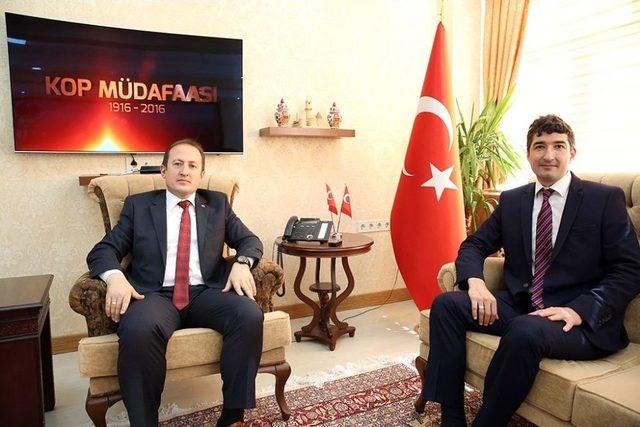 Vali Ali Hamza Pehlivan’a Hayırlı Olsun Ziyaretleri Devam Ediyor 1