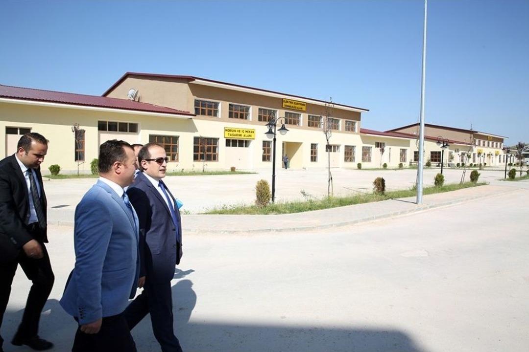 Vali Ali Hamza Pehlivan, Mesleki Ve Teknik Anadolu Lisesi&rsquo;nde İncelemelerde Bulundu