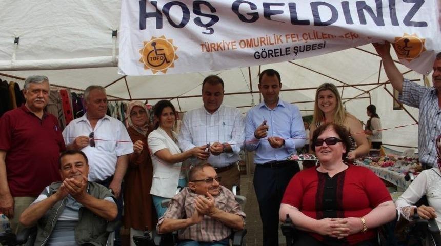 T&uuml;rkiye Omurilik Fel&ccedil;lileri Derneği G&ouml;rele Şubesi&rsquo;nden Kermes