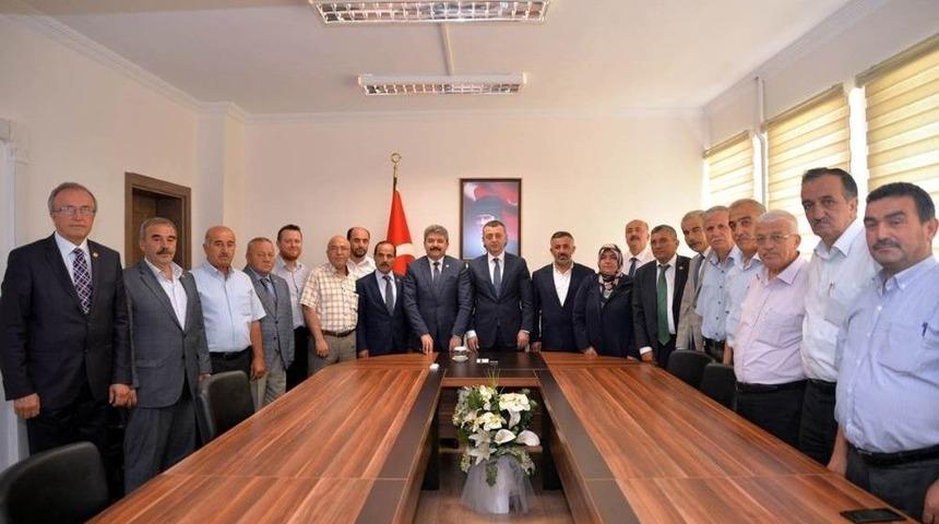 İl Genel Meclisi &Uuml;yelerinden Vali B&uuml;y&uuml;kakın&rsquo;a Ziyaret