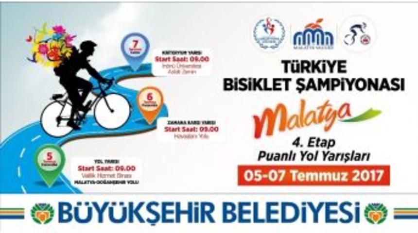 Malatya&rsquo;da Bisiklet Yol Yarışları Yapılacak