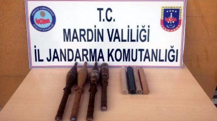 Mardin'de Pkk'nın Anti-Tank Roket M&uuml;himmatları Ele Ge&ccedil;irildi