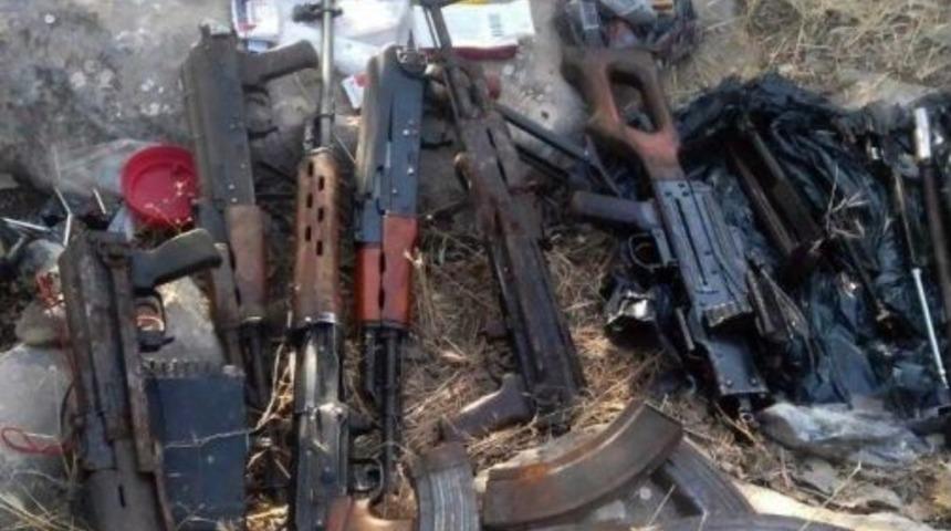 Ter&ouml;ristlerin Silah Ve M&uuml;himmat Depoları Teker Teker İmha Ediliyor