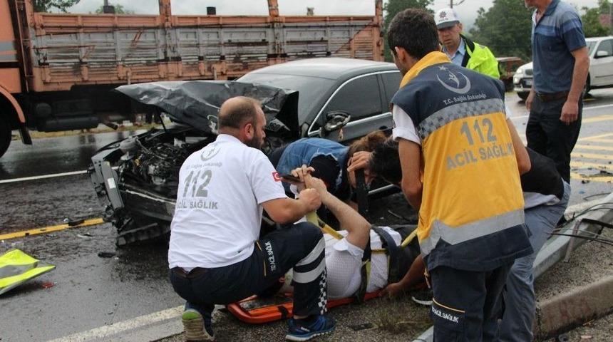 Bolu Dağı&rsquo;nda Trafik Kazası: 2 Yaralı