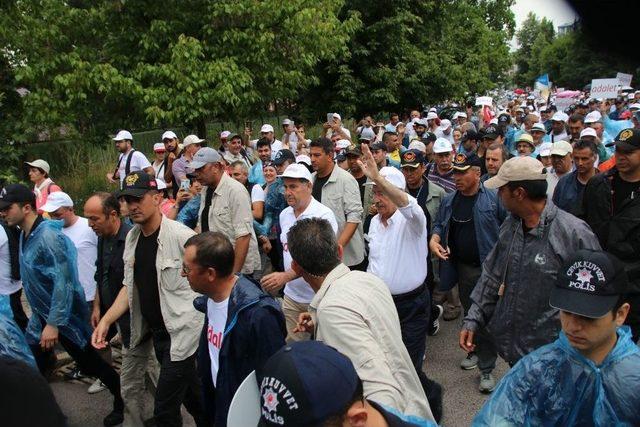 Kocadon, Kılı&ccedil;daroğlu İle Birlikte &lsquo;adalet Y&uuml;r&uuml;y&uuml;ş&uuml;&rsquo;ne Katıldı 1